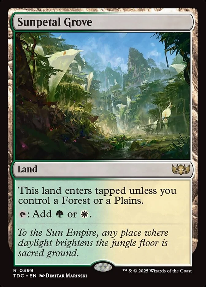Sunpetal Grove 「TDC/399」「EN」