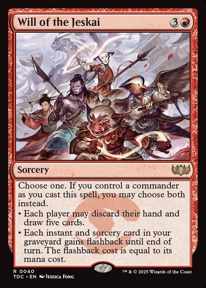 Will of the Jeskai 「TDC/40」「EN」