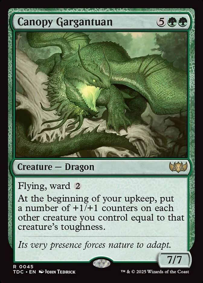 Canopy Gargantuan 「TDC/45」「EN」