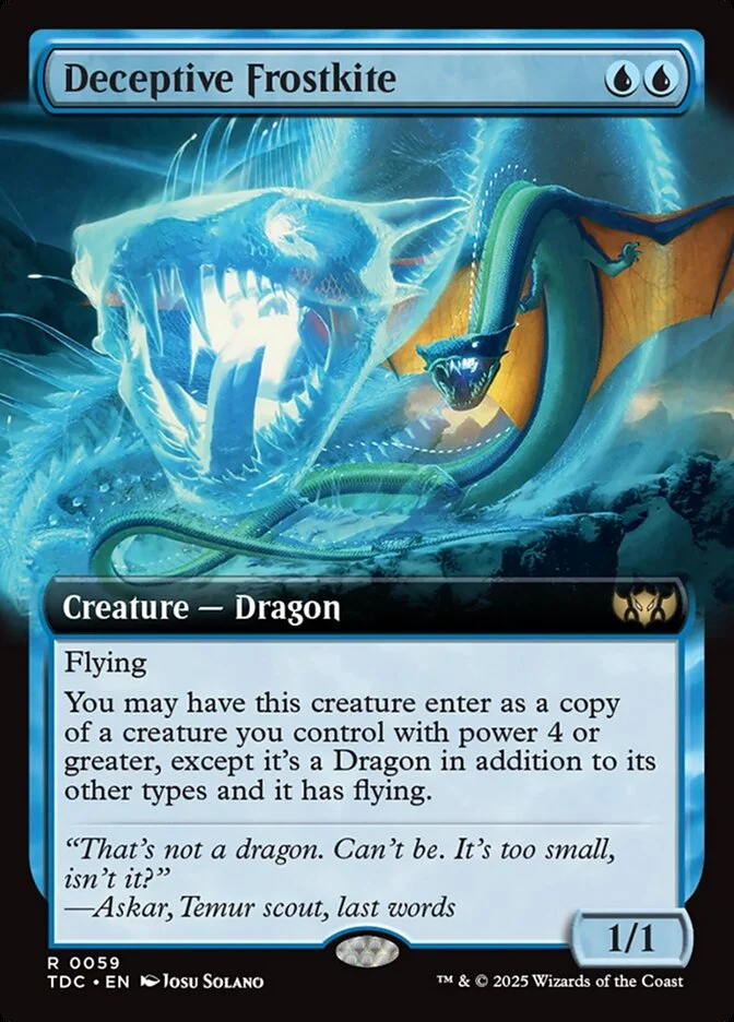Deceptive Frostkite 「TDC/59」「EN」