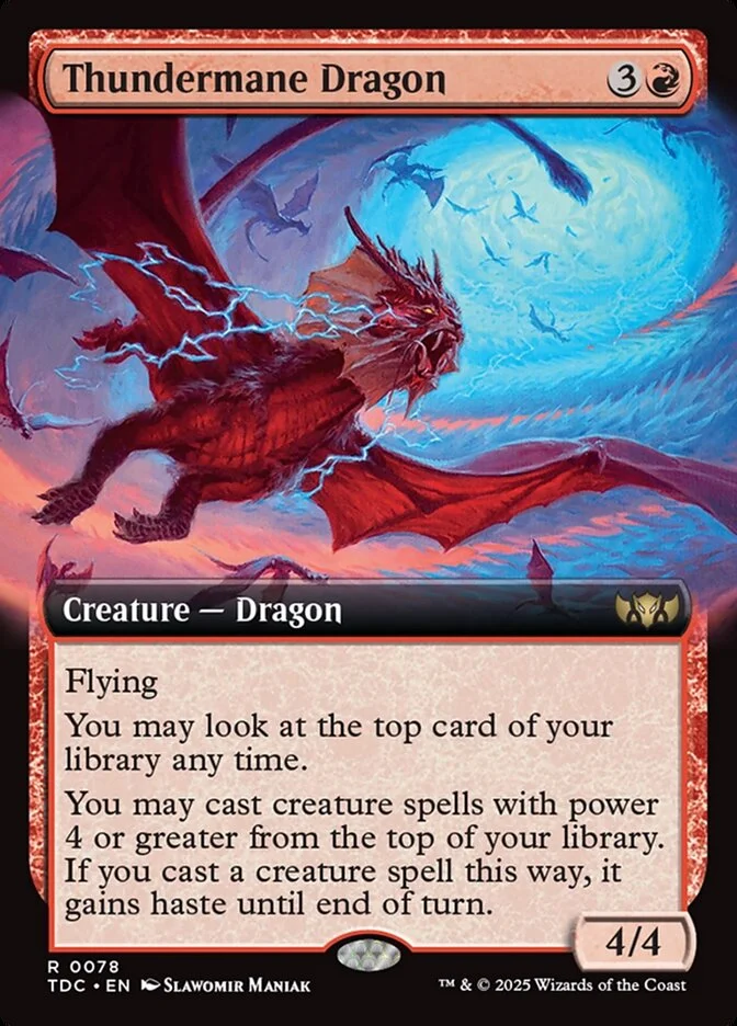 Thundermane Dragon 「TDC/78」「EN」