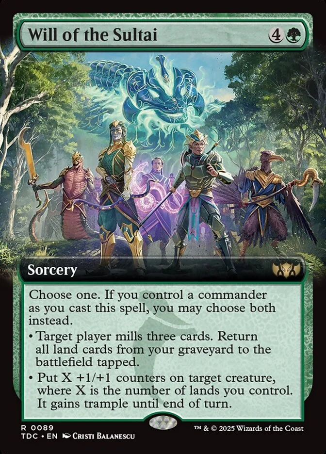 Will of the Sultai 「TDC/89」「EN」
