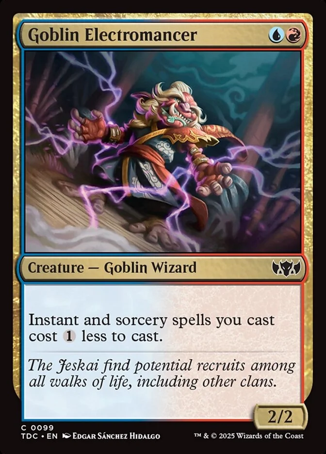 Goblin Electromancer 「TDC/99」「EN」