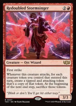 Redoubled Stormsinger #37 · Magic: The Gathering