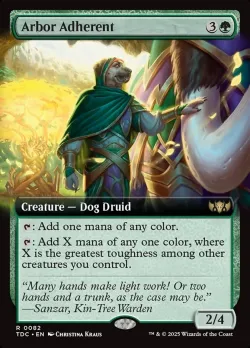 Arbor Adherent #82 · Magic: The Gathering