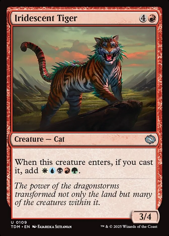 Iridescent Tiger 「TDM/109」「EN」