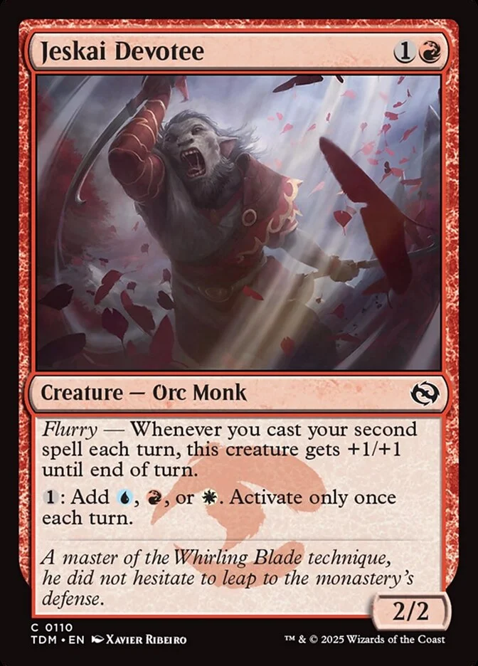 Jeskai Devotee 「TDM/110」「EN」