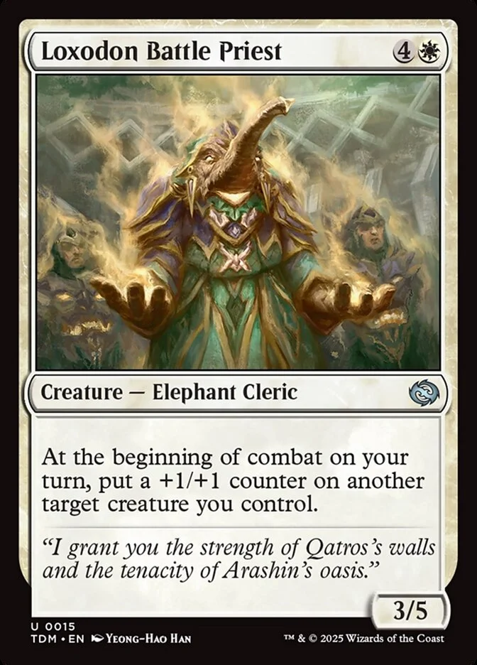 Loxodon Battle Priest 「TDM/15」「EN」
