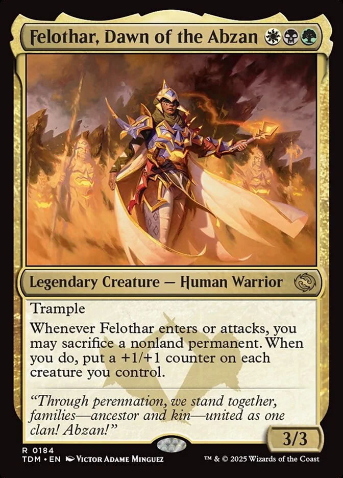 Felothar, Dawn of the Abzan 「TDM/184」「EN」