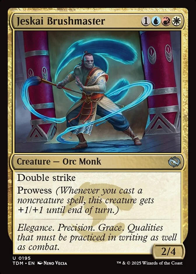 Jeskai Brushmaster 「TDM/195」「EN」