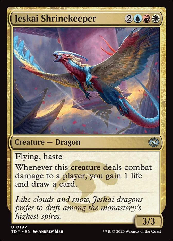 Jeskai Shrinekeeper 「TDM/197」「EN」