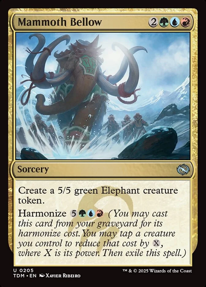 Mammoth Bellow 「TDM/205」「EN」