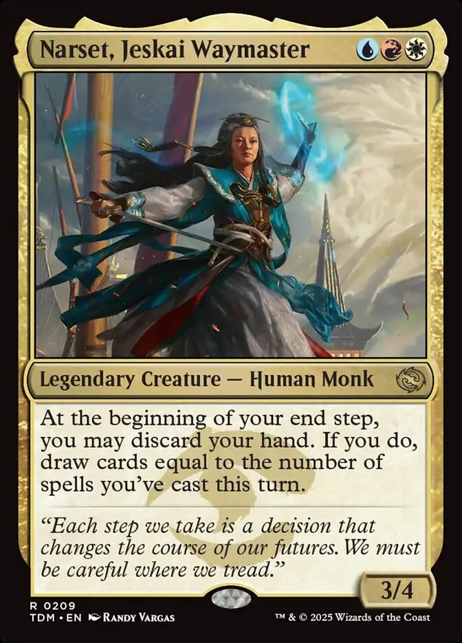Narset, Jeskai Waymaster 「TDM/209」「EN」