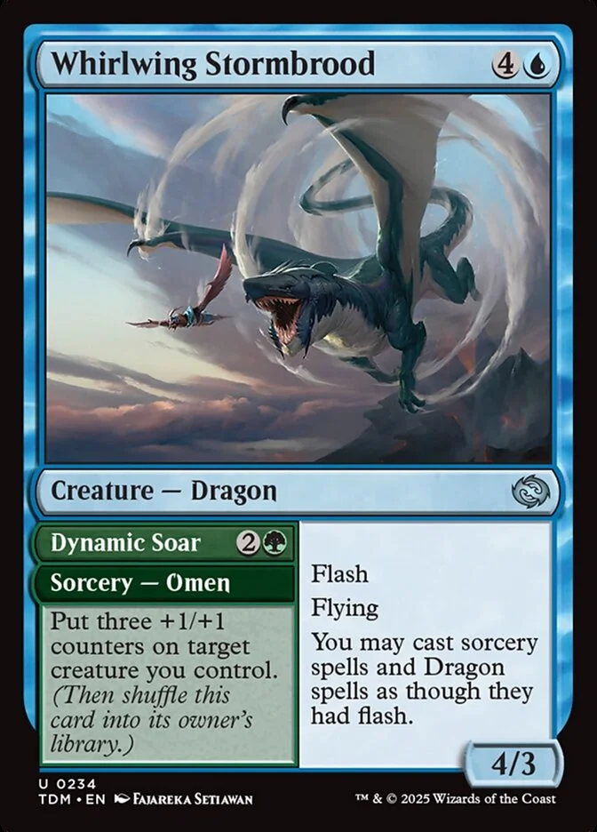 Whirlwing Stormbrood // Dynamic Soar 「TDM/234」「EN」