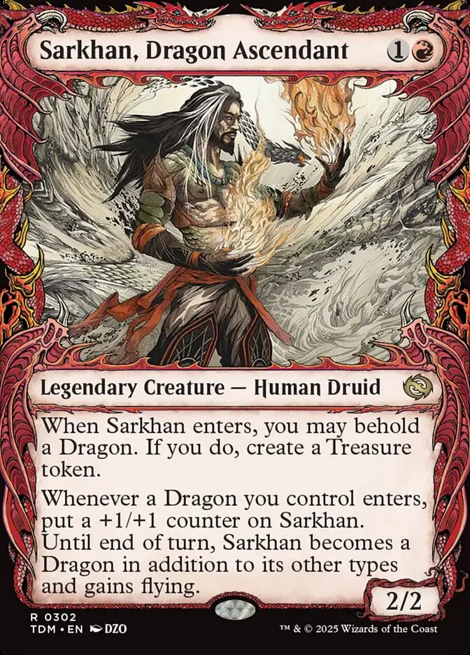 Sarkhan, Dragon Ascendant 「TDM/302」「EN」