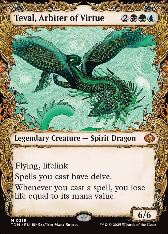 Teval, Arbiter of Virtue 「TDM/319」「EN」