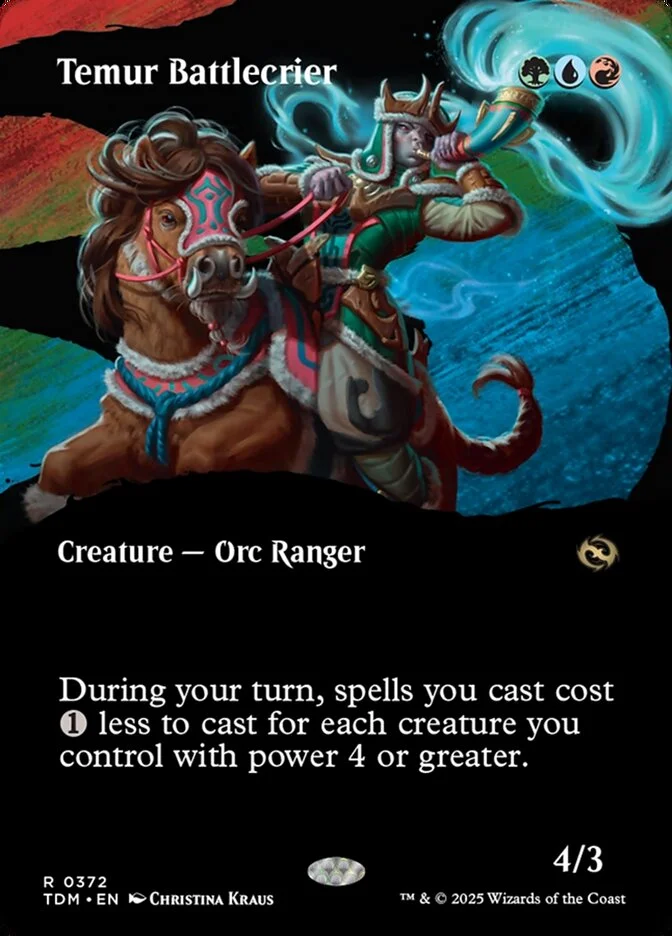 Temur Battlecrier 「TDM/372」「EN」