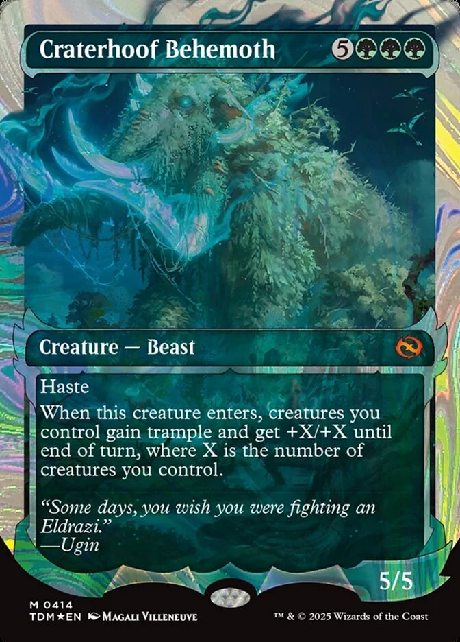 Craterhoof Behemoth 「TDM/414」「EN」
