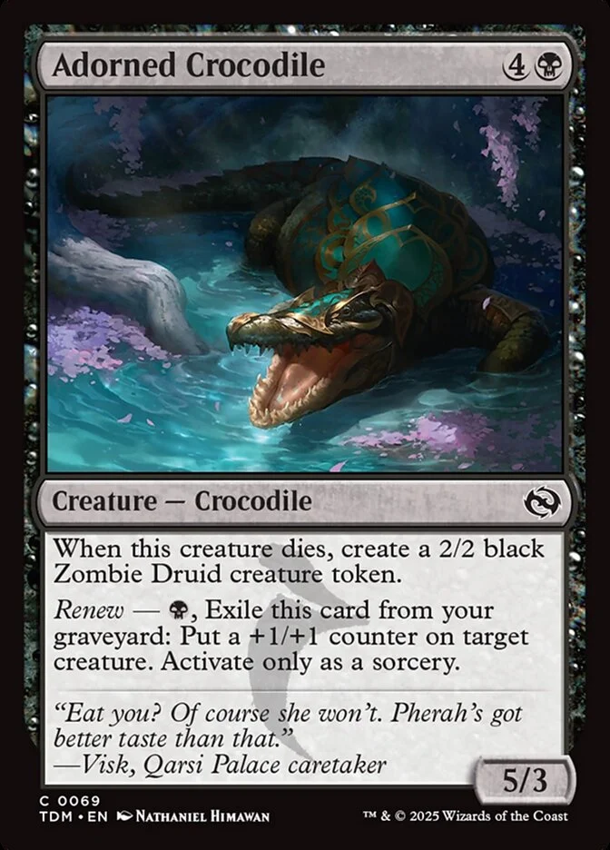 Adorned Crocodile 「TDM/69」「EN」