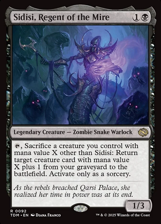 Sidisi, Regent of the Mire 「TDM/92」「EN」