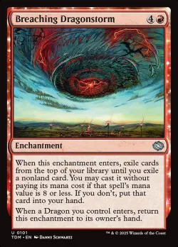 Breaching Dragonstorm #101 · Magic: The Gathering
