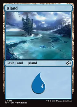 Island #279 · Magic: The Gathering