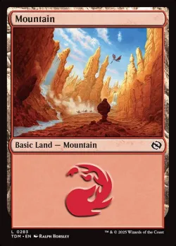 Mountain #283 · Magic: The Gathering
