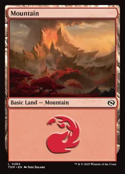 Mountain #284 · Magic: The Gathering