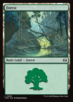 Forest #285 · Magic: The Gathering