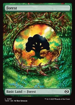 Forest #291 · Magic: The Gathering