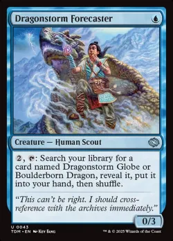 Dragonstorm Forecaster #43 · Magic: The Gathering