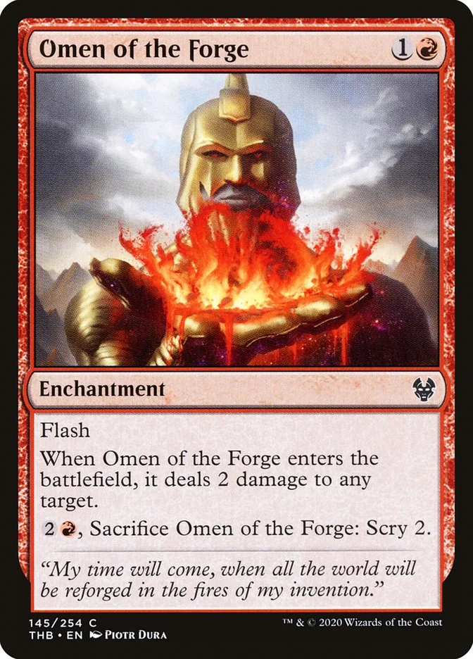 Omen of the Forge 「THB/145」「EN」