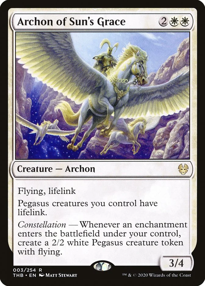 Archon of Sun's Grace 「THB/3」「EN」