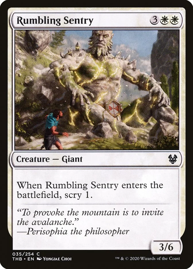 Rumbling Sentry 「THB/35」「EN」
