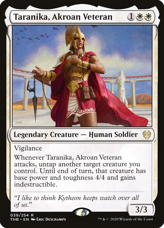 Taranika, Akroan Veteran 「THB/39」「EN」