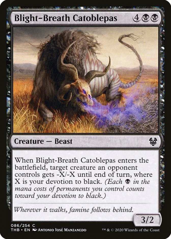 Blight-Breath Catoblepas 「THB/86」「EN」