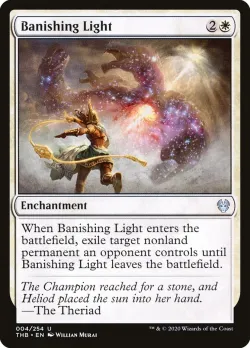Banishing Light #4 · Magic: The Gathering