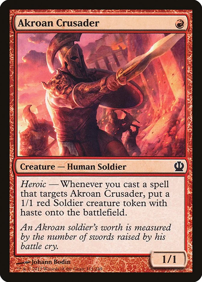 Akroan Crusader 「THS/111」「EN」