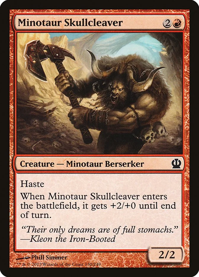 Minotaur Skullcleaver 「THS/130」「EN」