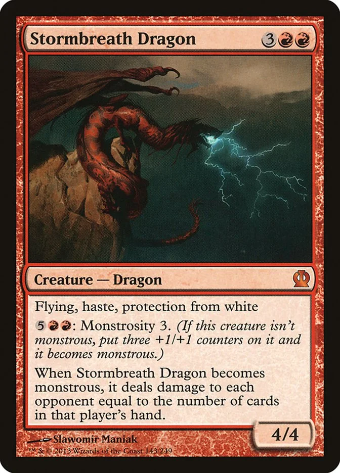 Stormbreath Dragon 「THS/143」「EN」