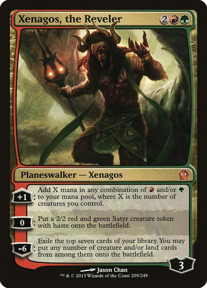 Xenagos, the Reveler 「THS/209」「EN」