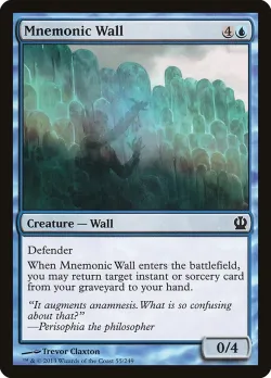 Mnemonic Wall #55 · Magic: The Gathering