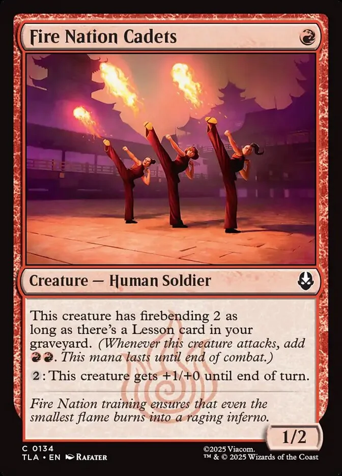 Fire Nation Cadets 「TLA/134」「EN」
