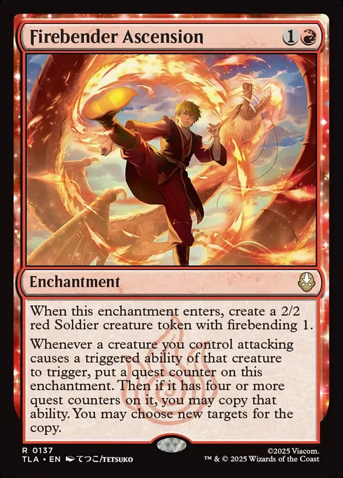 Firebender Ascension 「TLA/137」「EN」