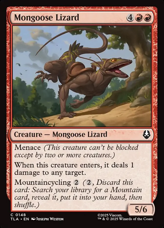 Mongoose Lizard 「TLA/148」「EN」