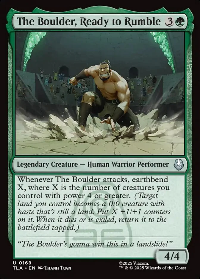 The Boulder, Ready to Rumble 「TLA/168」「EN」