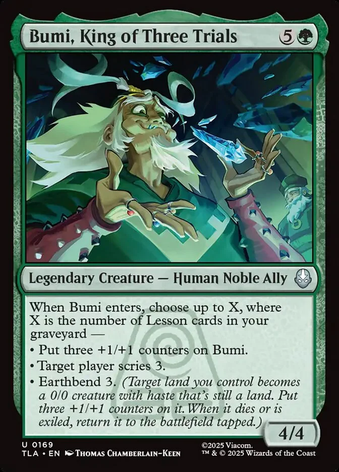 Bumi, King of Three Trials 「TLA/169」「EN」