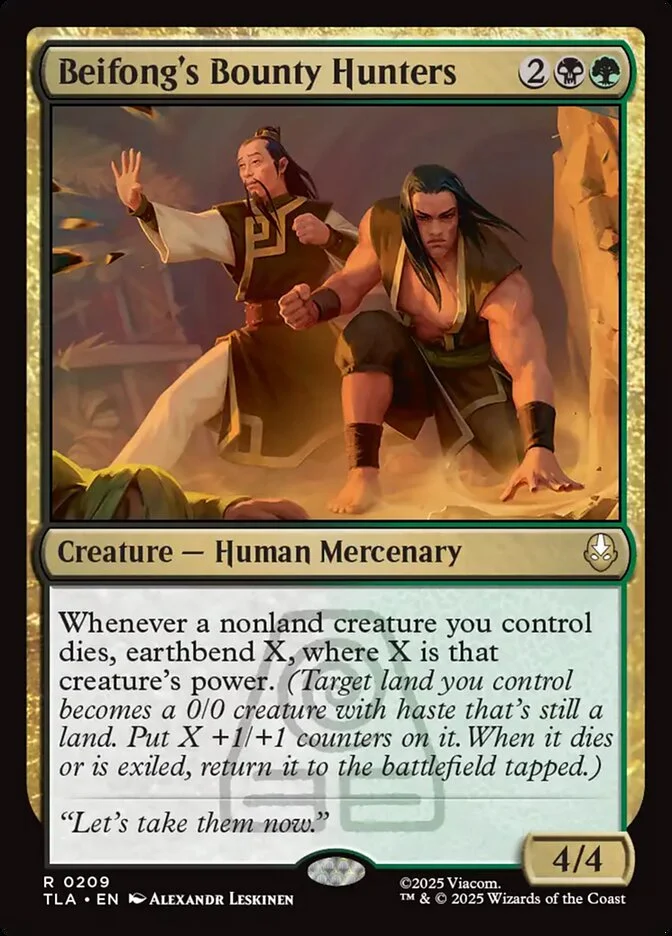 Beifong's Bounty Hunters 「TLA/209」「EN」