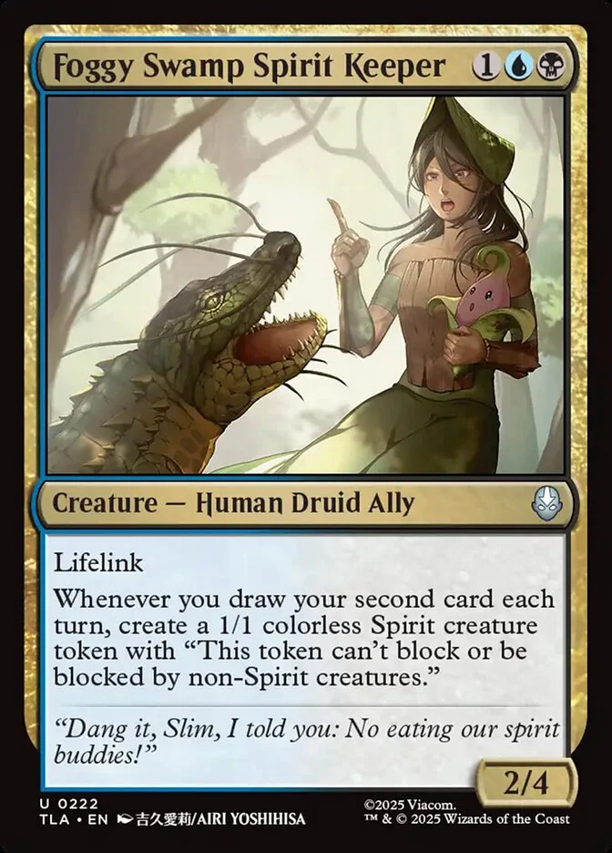 Foggy Swamp Spirit Keeper 「TLA/222」「EN」