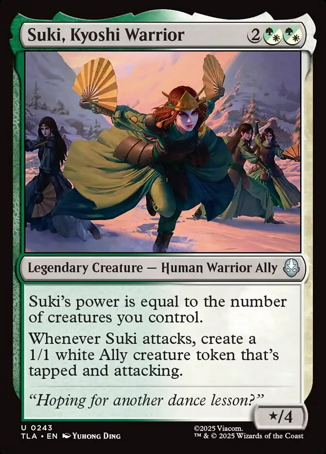 Suki, Kyoshi Warrior 「TLA/243」「EN」